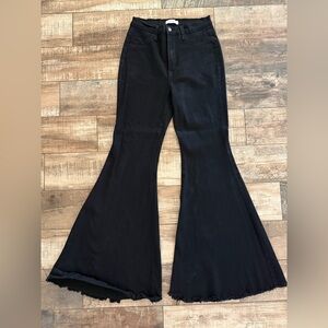 Vibrant M.i.u black bell bottoms size 11